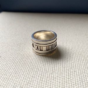 Tiffany & Co. Sterling Silver Atlas Ring